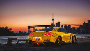 Revzilla HKS Nissan GT R Galben 4K