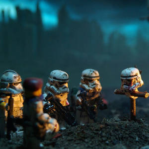 Lego Star Wars Stormtrooper pentru iPad Mini