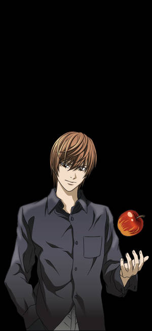 Wallpaper Light Yagami Măr. — iPhone 12 Pro Fundal