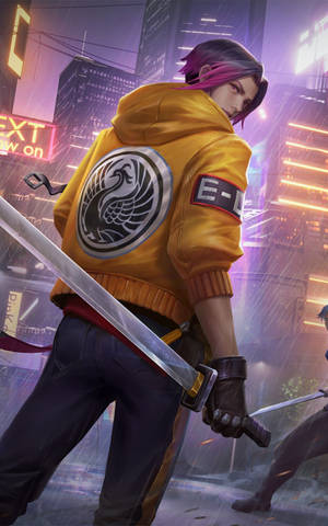 Ling Ml Street Punk Star Skin — Galaxy Tab Active Fundal