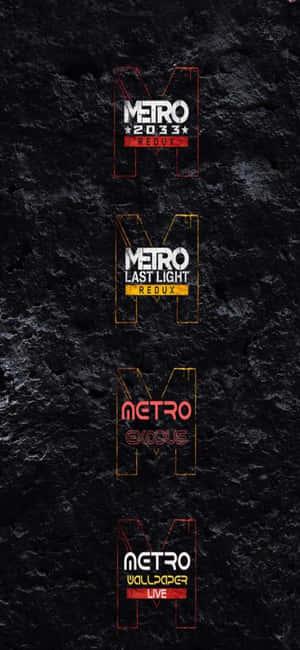 Iphone X Metro Last Light Background — OnePlus Ace Fundal