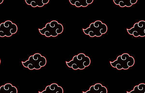 Logo Akatsuki Nori Negre Shinobi