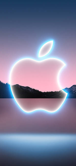 Fond de ecran logo Apple iPhone 13 Pro