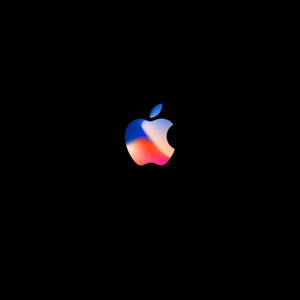 Fond de ecran Logo Apple OLED