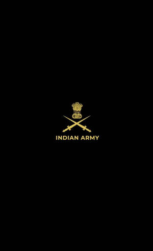 Logo Armata Indiană minimalist — Galaxy Tab Active5 Pro Fundal