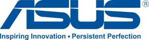 Logo Asus Inspiring Innovation Persistent Perfection — Albastru închis Fundal