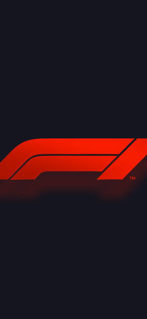 Logo F1 iPhone Roșu — iPhone 14 Pro Fundal