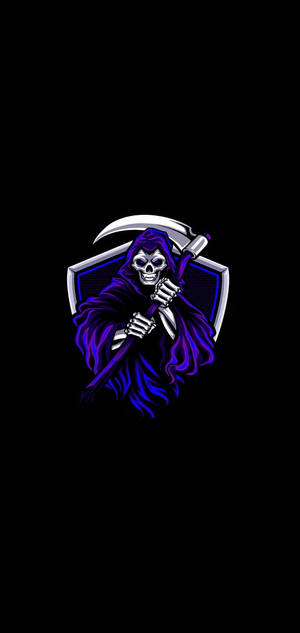 Logo Gaming Cosașul cu Coasă HD — iPhone Air Fundal
