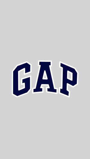 Logo Gap Lettering wallpaper — 9:16 Fundal