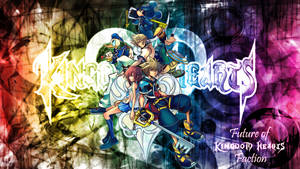 Logo Kingdom Heart pe design abstract