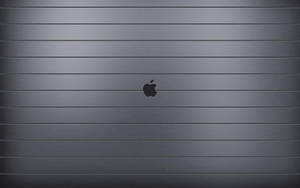 Macbook Air Logo Metalic — MacBook Air Fundal