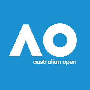 Fond de ecran logo minimalist Australian Open — 1:1 Fundal