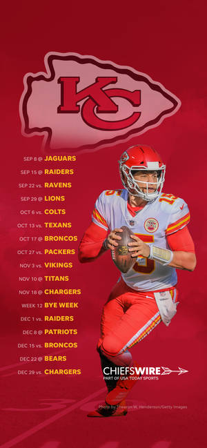 Kansas City Chiefs Cool — Galaxy A18 Fundal