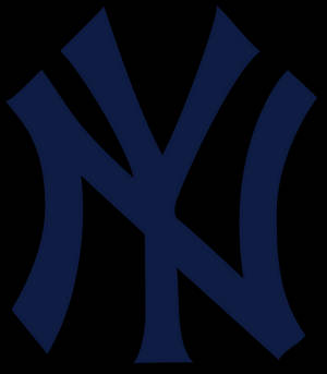 Fond de ecran vector logo NY albastru New York Yankees — Galaxy Z Fold8 Ultra Fundal