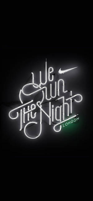 Londra Nike iPhone Logo — iPhone 18 Pro Max Fundal