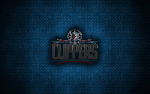 Fond de ecran Los Angeles Clippers metallic background — Contrast scăzut Fundal