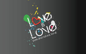 Love Is Love Citate de Artă wallpaper — Dragostea este dragoste Fundal