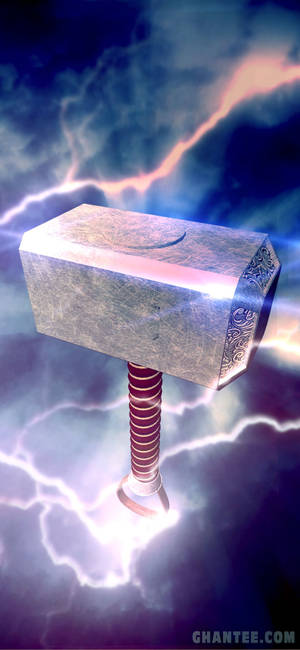 Ciocanul lui Thor — Galaxy A07 Fundal