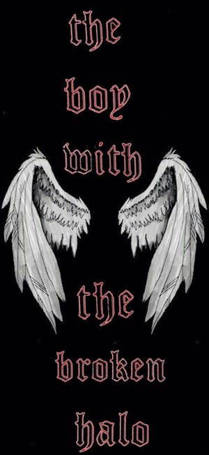 Lucifer, “The boy with the broken halo” wallpaper — Nokia G310 Fundal