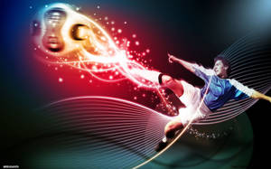 Lucrare digitală Lionel Messi HD Fotbal — Messi Fundal
