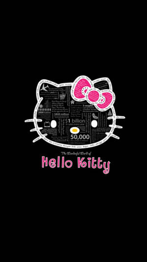 Lumea Neagră Hello Kitty — Hello kitty estetic Fundal