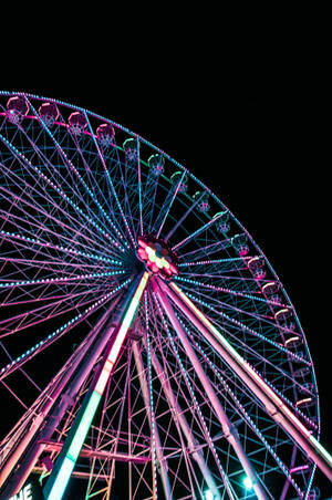 Lumină de roată Ferris — 2:3 Fundal