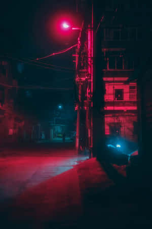 Estetică neon roșu — Estetică Neon Roșu Fundal