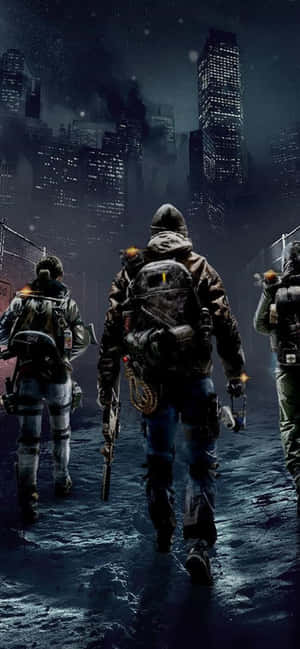 Fond Iphone Xs Max The Division — Rece Fundal
