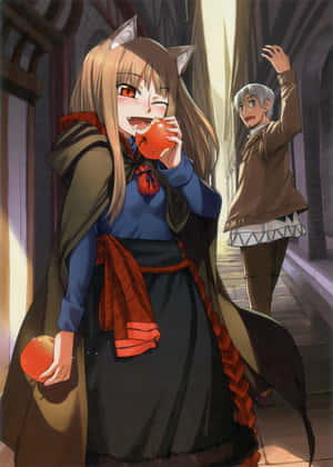Spice And Wolf — Oppo Pad 5 Fundal