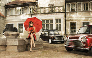 Luxurious Lady 2560x1600 — 2560x1080 Fundal