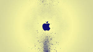 Wallpaper Macbook cu logo foarte creativ — MacBook Pro Fundal