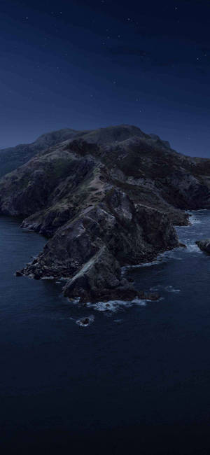 Fond de ecran MacOS Catalina cerul albastru adânc — Pixel 11 Pro Fundal