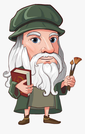 Tapet artă grafică Leonardo Da Vinci — Lenovo Tab Fundal
