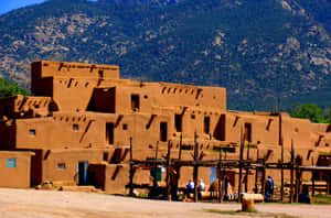 Magnificent midday at the Historic Taos Pueblo