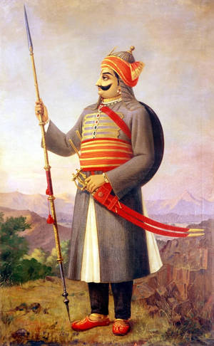 Maharana Pratap Artă Corp Integral 4K — RedMagic Astra Fundal