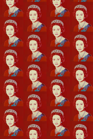 Majestatea Sa, Regina Elizabeth II în ţinută regală — Huawei MatePad 11.5 (2026) Fundal