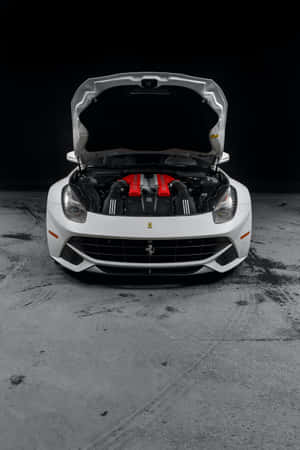 Ferrari background — Xiaomi Pad Fundal