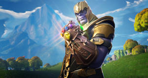 Thanos In Fortnite HD — Fortnite Fundal