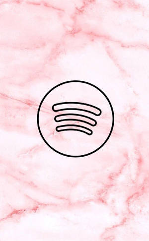 Fond de ecran Marble Pink Spotify — Galaxy Tab S Fundal