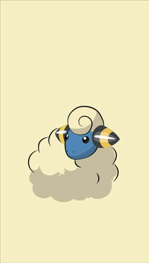 Mareep Estetic Beige — Anime telefon Fundal