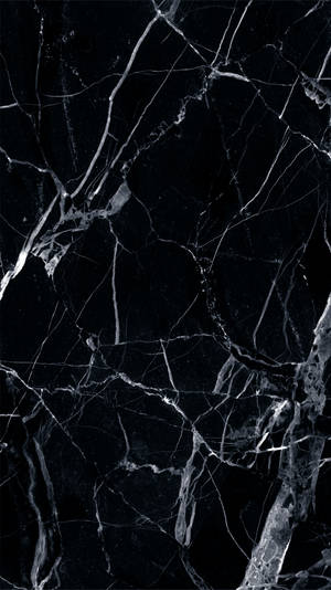 Marmură Marquina Neagră și Albă pentru iPhone — Alb negru estetic GIF Fundal