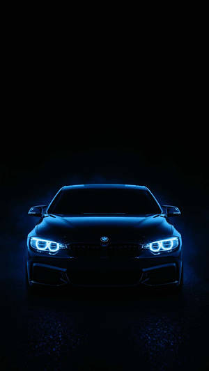Mașină BMW GT4 neagră pentru iPhone