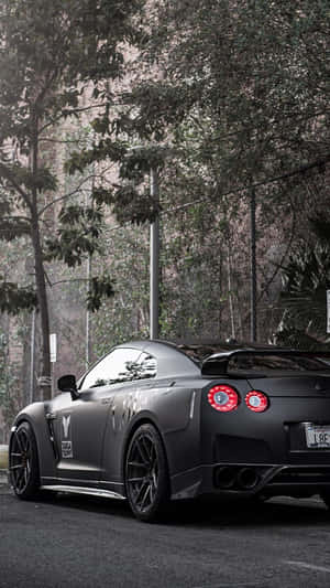 Gtr R35 — Mașină 4K GIF Fundal