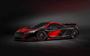 Mașină McLaren P1 Roșie Neagră Gri Cool