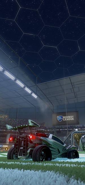 Mașină Octane Verde Menta Rocket League Iphone — iPhone 18 Fundal