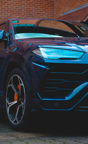 Wallpaper mașină sport bleumarin — Galaxy Tab S10 Ultra Fundal
