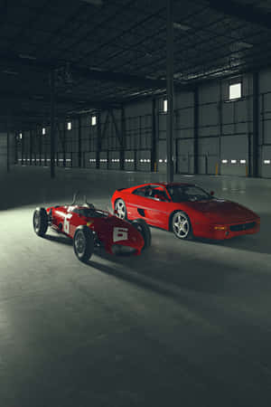 Ferrari background — Vivo Pad Fundal