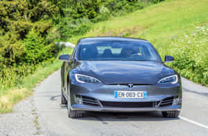 Tesla, mașină, fundal Tesla, mașini, mașină 4K, fundal mașină 4K, fundal mașină — Surface Fundal