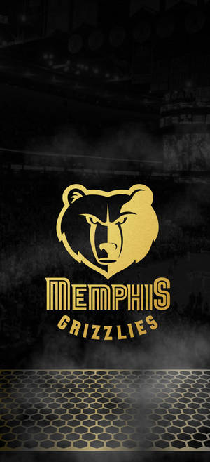 Wallpaper Memphis Grizzlies galben — iPhone 18 Pro Max Fundal