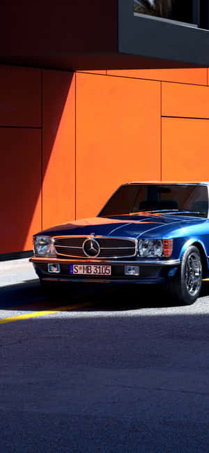 Mercedes Clasic — Samsung Galaxy S20 Fundal